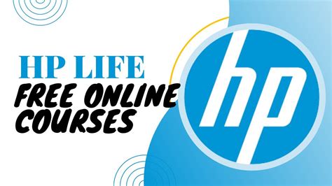 Hp Life Free Online Certified Courses Youtube