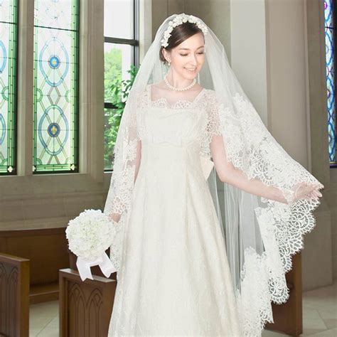 憧れ♡神秘的で美しい『マリアベール』の付け方まとめ＊ | marry ...
