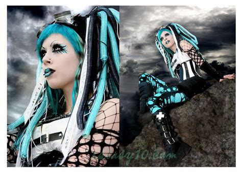 Cyber Goth Cybergoth Gothic Outfits Goth Fashion