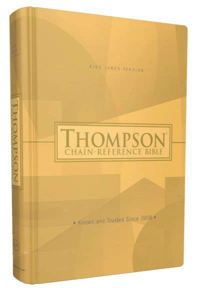 Kjv Thompson Chain Reference Study Bible Hardback Standard Size