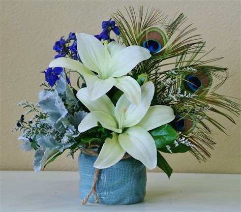 Sep 02, 2017 · rosemary clooney. A lovely arrangement of blue flowers and white flowers ...