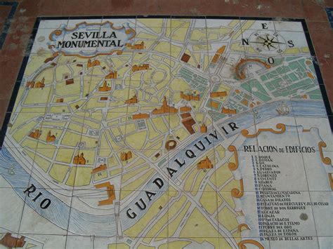 Mapa Turistico Sevilla Images