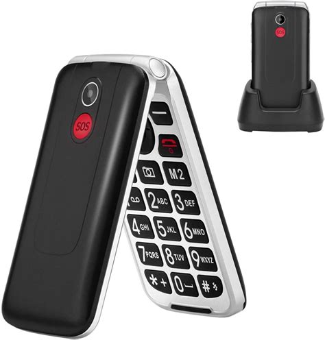Uleway 3g Senior Flip Phones Unlocked Canada Sos Button Basic Cell