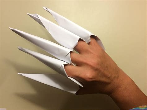 The Best How To Make Paper Claws Step By Step Easy 2022 Inya Head