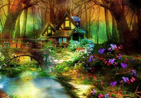 Designgoodshop1 Green Enchanted Magic Fairy Woodland Forest Etsy