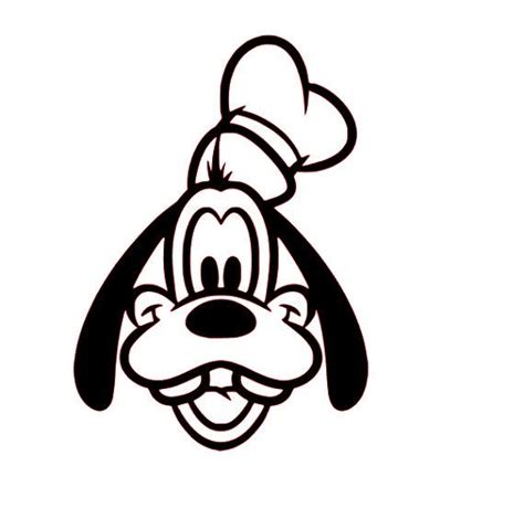 Svg File Of Goofy Disney Goofy Disney Disney Silhouette Disney