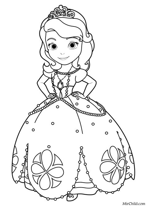 Desenhos De Princesas Para Colorir Desenhos Para Imprimir Gr Tis Princesa Sofia Para