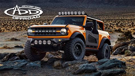 2021 Ford Bronco Hd Bumpers From Addictive Desert Designs Utv Revolution