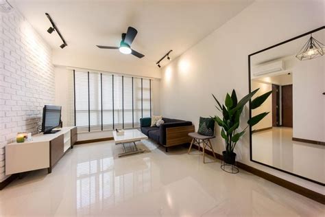Check out this Scandinavian-style HDB Living Room and ...