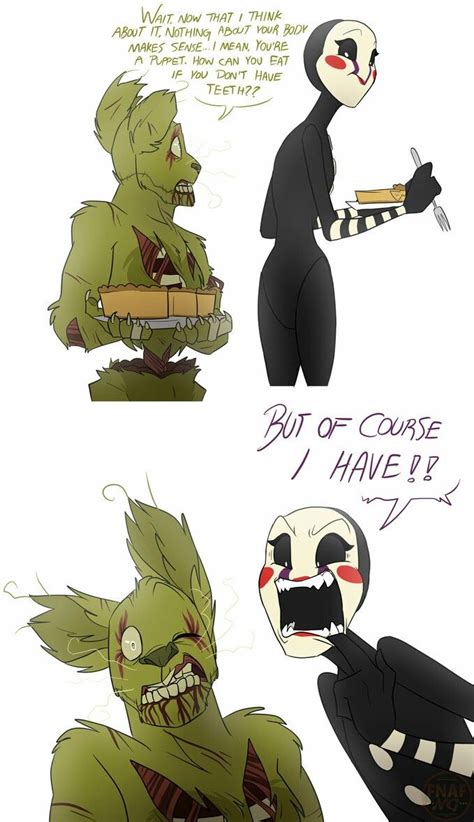 Pin By The Zombie All Star On Fnaf Comics Fnaf Funny Anime Fnaf