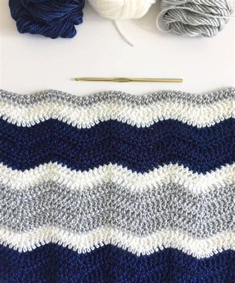How To Crochet A Ripple Blanket Daisy Farm Crafts