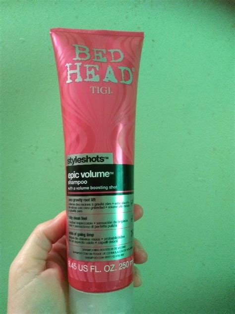 Tigi Bed Head Epic Volume Shampooing INCI Beauty