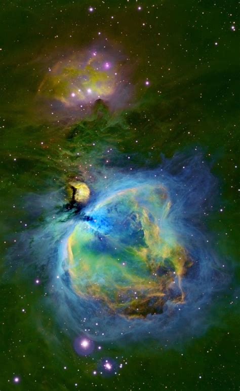Billions And Billions M42 The Orion Nebula In Mapped Color This Image