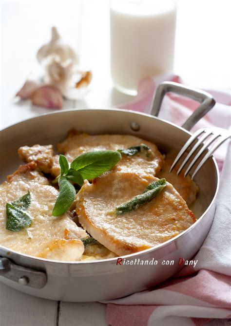 Perciò se non la sapete cuocere il rischio è di farla asciugare troppo, ma se la cucinate con il latte, il risultato sarà il latte ci consente di dare più grasso alla carne e la cottura lenta ci permetterà di ottenere un arrosto morbido e succulento; Fette di lonza di maiale al latte, tenerissime e gustose