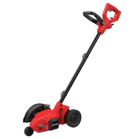 Electric lawn edgers are the perfect choice for small gardens. CRAFTSMAN 7.5-in Corded Electric Lawn Edger Lowes.com in ...