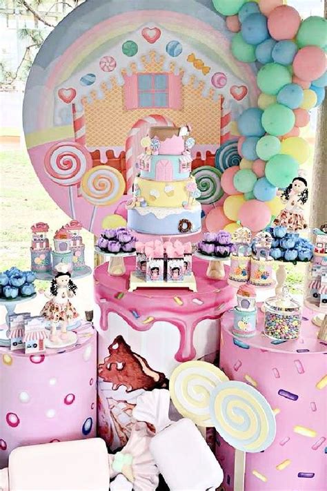 Candy Land Birthday Party Ideas Photo 1 Of 13 In 2021 Candyland
