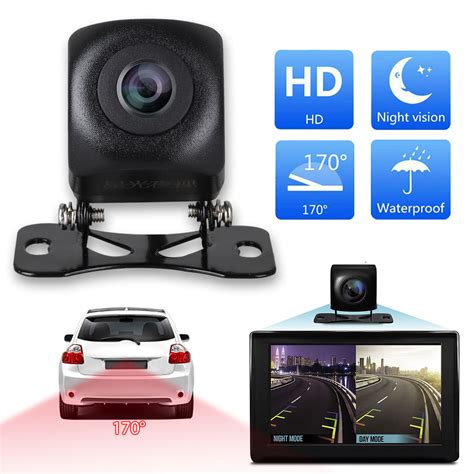 A hidden car camera can help you to keep an eye on the driving skills of the driver or your teenager who has recently learned driving. Car Backup Camera, Rear View Reverse Camera with HD Super ...