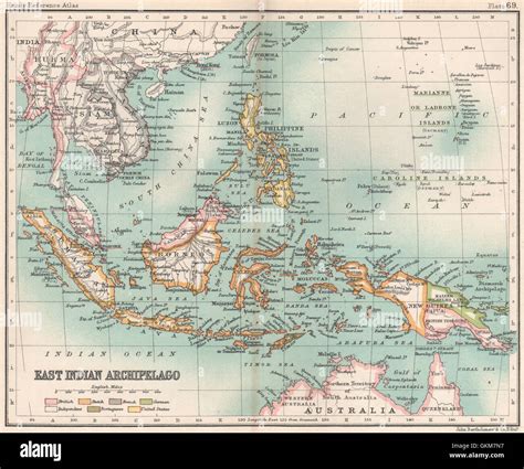 East Indian Archipelago Philippines Indonesia Dutch East Indies 1904