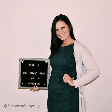 8 Weeks Pregnant Bump