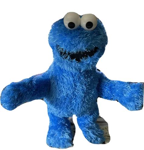 Gund Sesame Street Plush Cookie Monster Soft 15 Stuffed Animal 2011
