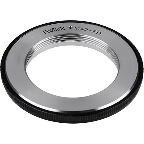 fotodiox lens adapter for canon fd and fl 35mm slrs m42 fd v1