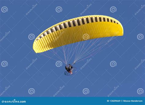Yellow Parachute Stock Image Image Of Chair Flying 13609669