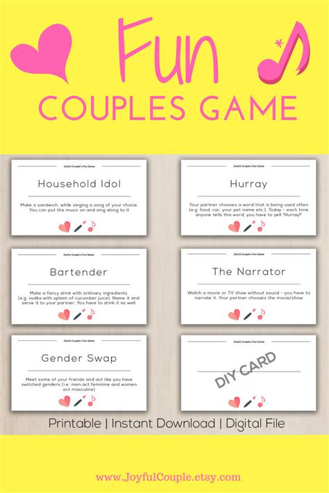 printable games for couples