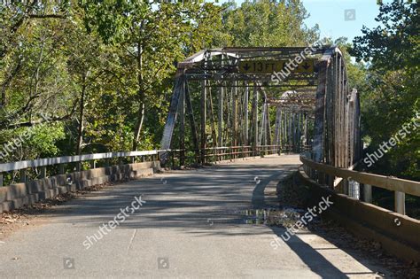 Old Truss Girder Bridge On Route Editorial Stock Photo Stock Image