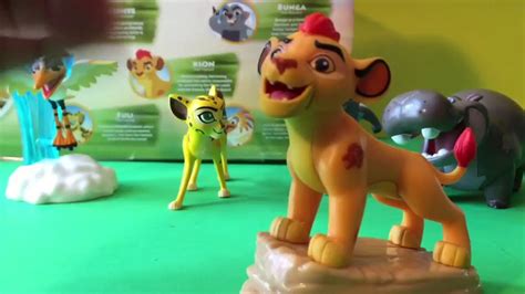 The Lion Guard Collectible Figure Set Unboxed Review Youtube