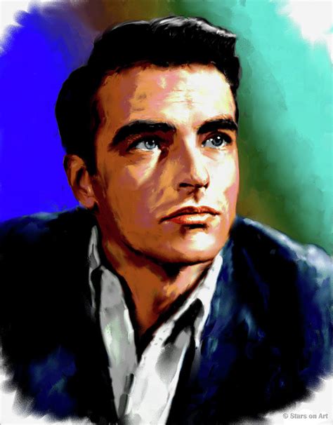 Montgomery Clift Painting Painting By Stars On Art Pixels