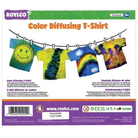 Roylco Color Diffusing T Shirts United Art And Education
