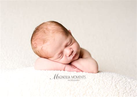 Newborn Baby Boy Portrait Session Glenside Pa Magnolia Moments