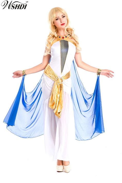 Halloween Sexy Egyptian Cleopatra Costume Ladies Ancient Pharaoh Queen