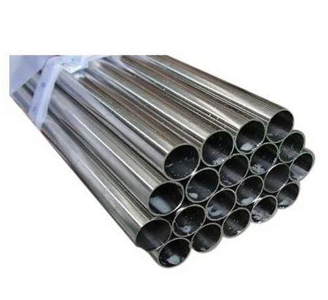 Galvanized 303 Stainless Steel Round Pipe Wall Thickness 5 Mm At Rs