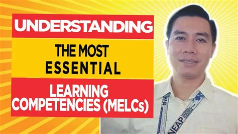 Understanding The Most Essential Learning Competencies MELCs YouTube