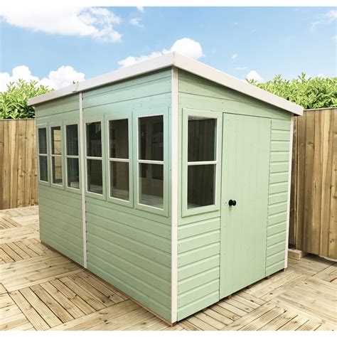 Check spelling or type a new query. 6 X 6 (1.83m X 1.83m) - Premier Pent Wooden Summerhouse ...