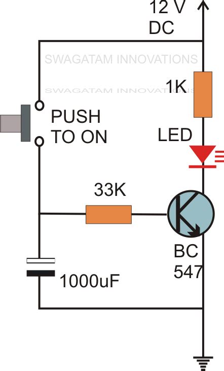 Hobby Electronics Circuits Simple Delay Timer Circuits Explained