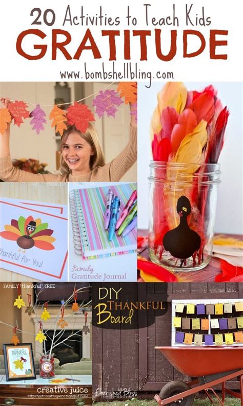 Maybe you would like to learn more about one of these? Teaching Kids Gratitude | 20 Thanksgiving Activities for ...