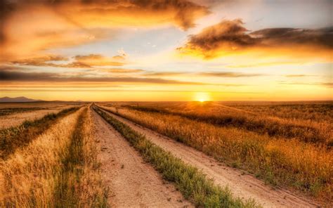 Dirt Road Sunset Wallpaper Background For Pc Global Orphan Care