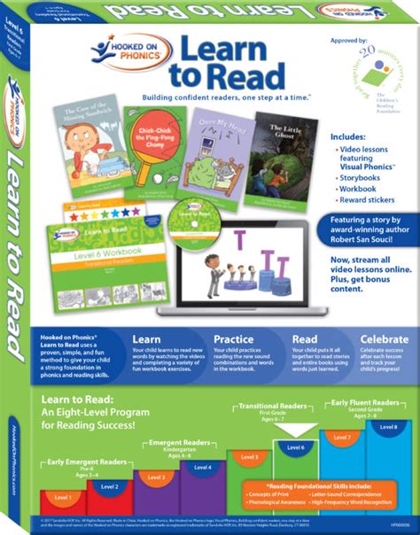 The mobile app is where hooked on phonics is really trying to shine. Learn to Read - Level 6: Transitional Readers (First Grade ...