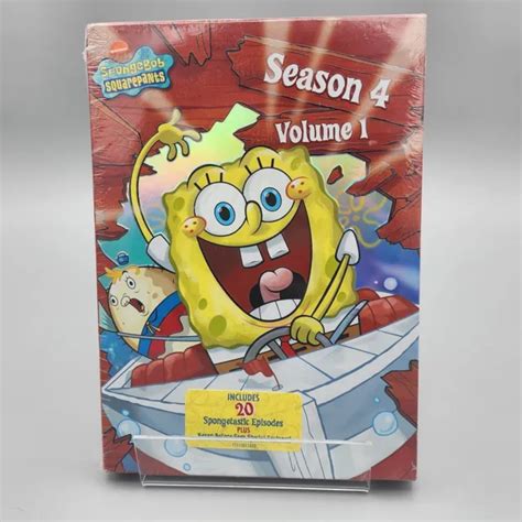 Spongebob Squarepants Season 4 Vol 1 Dvd 2006 2 Disc Set Brand