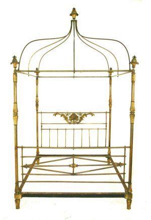 Made in the province of shanxi, this ancient, yet majestic canopy bed is estimated to be 100 years old. Antique Victorian Brass Canopy Bed | Brass bed, Victorian ...