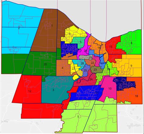 Monroe County Legislature Approves New Voting Map That Includes Six