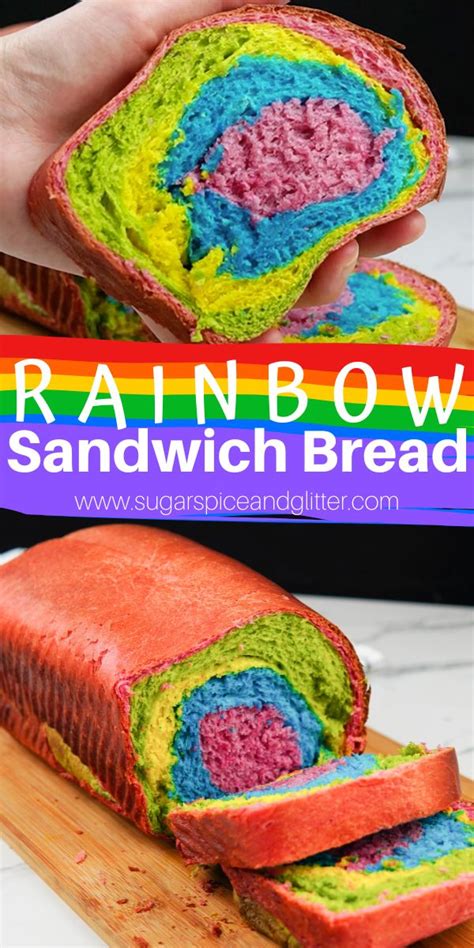Homemade Rainbow Bread With Video ⋆ Sugar Spice And Glitter