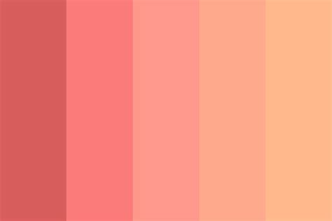 Just Peachy Color Palette Aesthetic Colors Peach Color Palettes