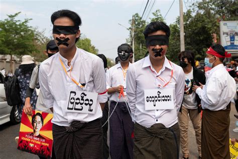 Diverse Myanmar Protesters United In Opposition To Coup Se Asia News