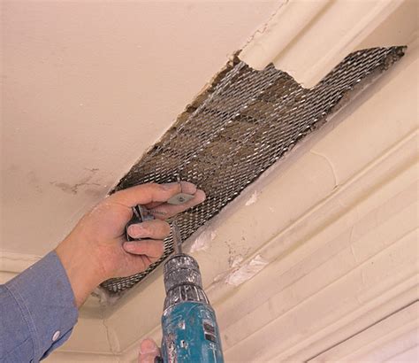 As long as the foundation is not the root cause of the damage, leaking ceiling repairs should not cost more than $1,200. Why is my plaster covered ceiling magnetic? - Home ...