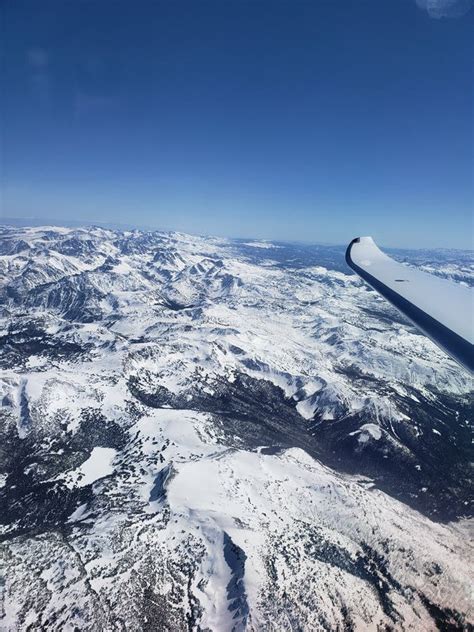 The Rocky Mountains Seen From A Plane Stock Image Image Of Beauty