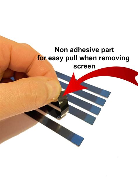 Universal Laptop Screen Adhesive Strips Double Sided Easy Pull Tape