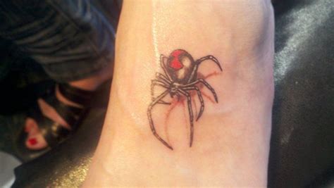 Simple And Nice Black Widow Tattoo Design Black Widow Tattoo Tattoos